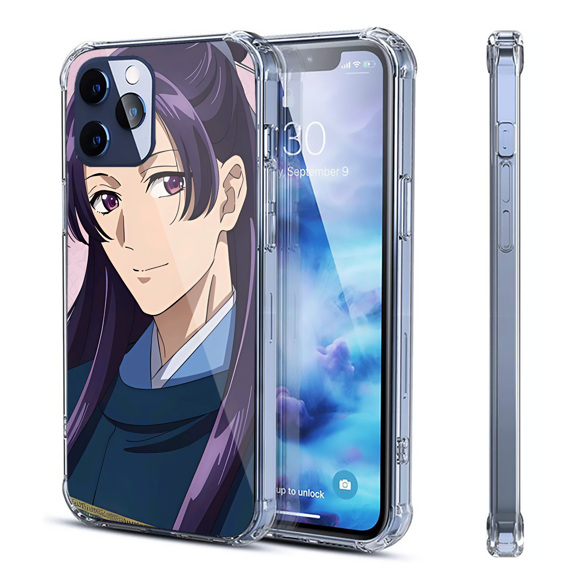 （画像用） 薬屋のひとりごと The Apothecary Diaries 【iPhone 12シリーズ対応】透明スマホケース（クリアソフトケース）